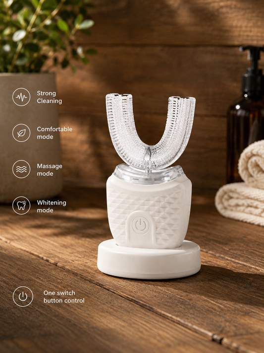4-in-1 Electric U-Shaped Toothbrush